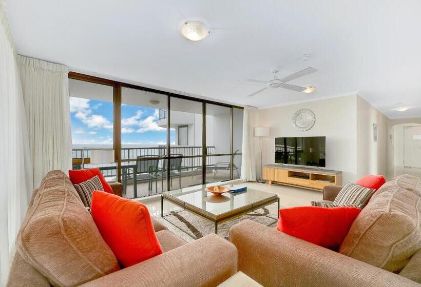 带3个卧室带海景的公寓, Seaview Resort