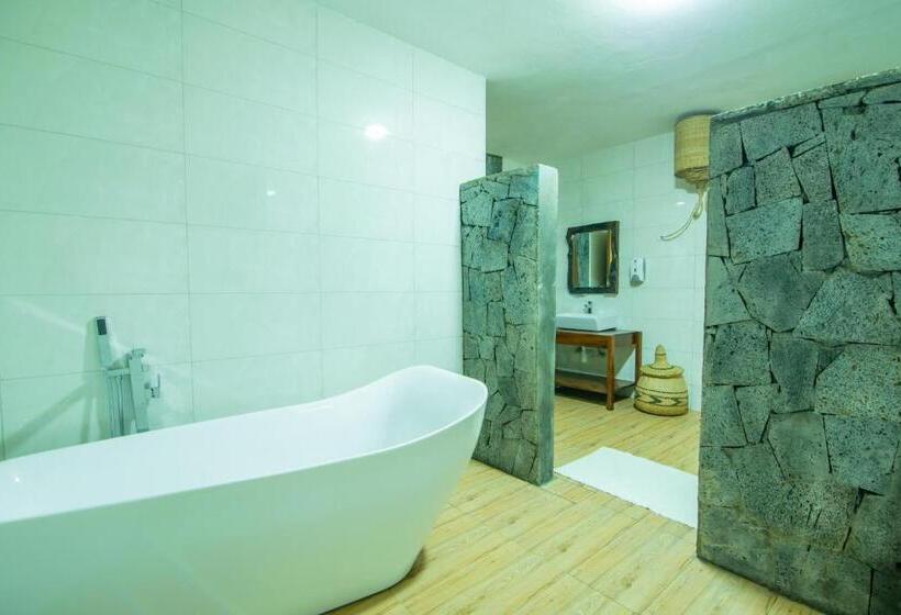 اتاق لوکس با بالکن, Gorilla Leisure Lodge