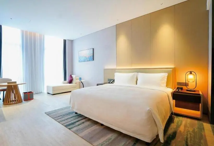اتاق لوکس با تخت بزرگ, Wyndham Handan Congtai