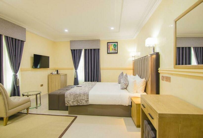 اتاق سوپریور با تخت بزرگ, Bon Hotel Asokoro Residence