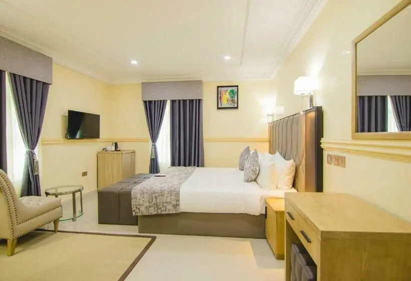 اتاق سوپریور با تخت بزرگ, Bon Hotel Asokoro Residence