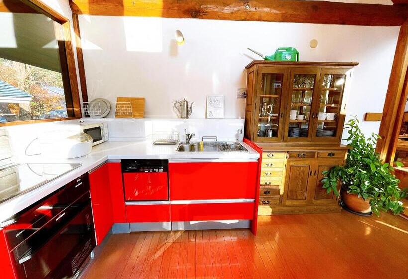 1ベッドルームハウス, Hakuba Log Hotel Meteor