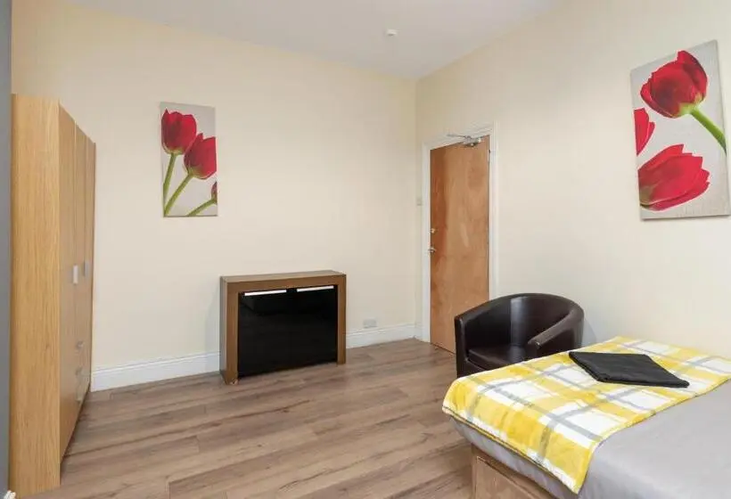 اتاق استاندارد با سرویس بهداشتی مشترک, City Centre Large Luxury Rooms Free Parking