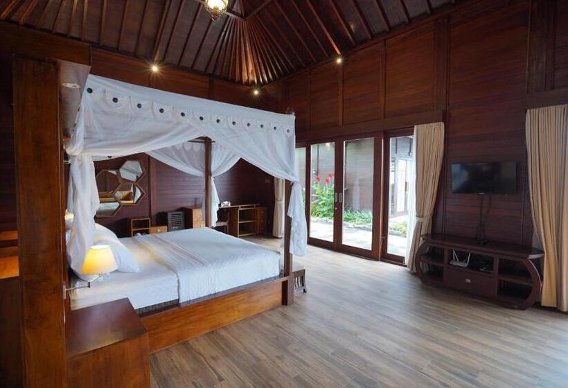 חדר אקזקיוטיב נוף לבריכה, Shankara Munduk Bali