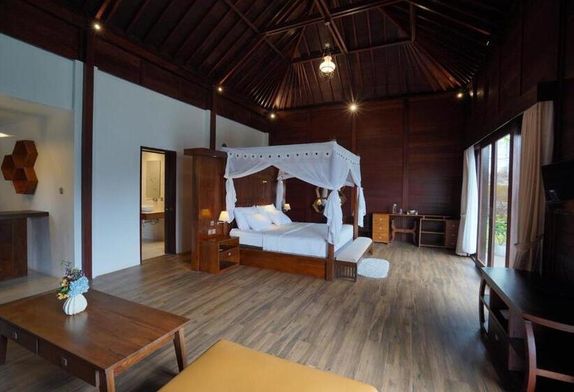 חדר אקזקיוטיב נוף לבריכה, Shankara Munduk Bali