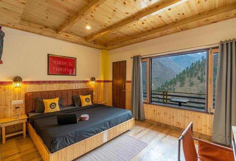 带阳台的豪华间, The Hosteller Tirthan Valley