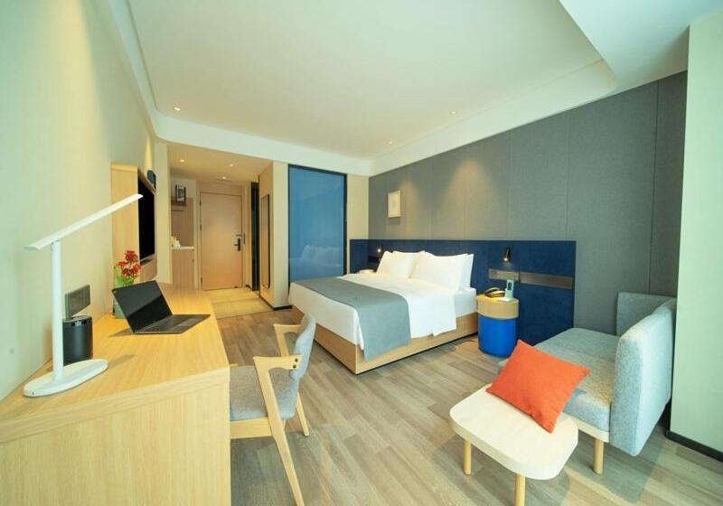 غرفة عائلية, Lanou Hotel Longkou Boshang Shopping Plaza