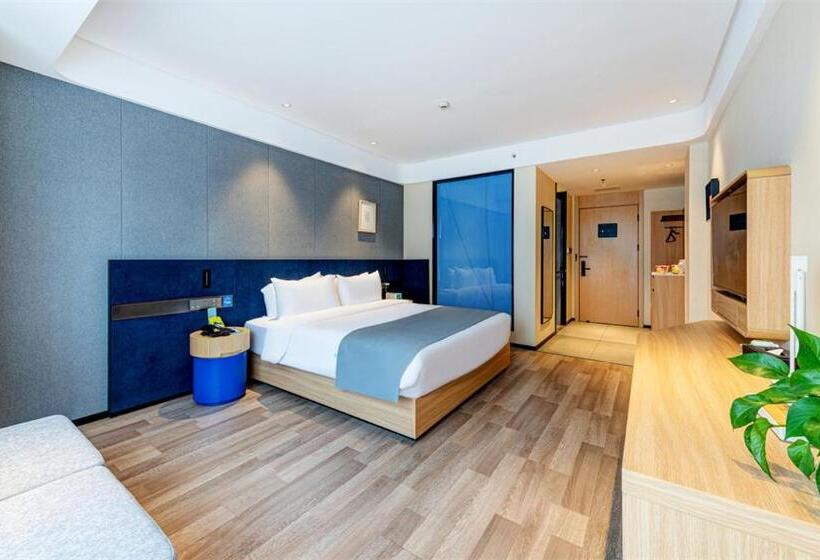 غرفة عائلية, Lanou Hotel Longkou Boshang Shopping Plaza