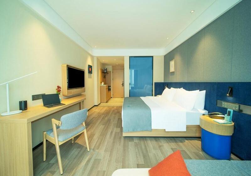 غرفة عائلية, Lanou Hotel Longkou Boshang Shopping Plaza