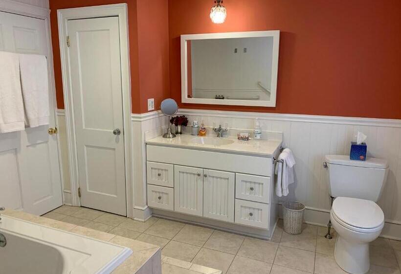 غرفة قياسية سرير كينج, The Lily Inn  Burlington