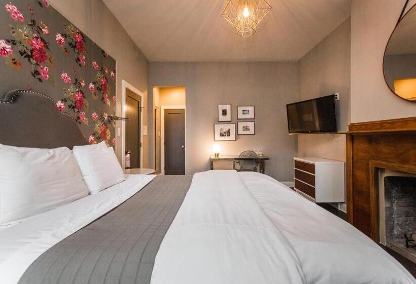 اتاق استاندارد با تخت بزرگ, Wicker Park Inn