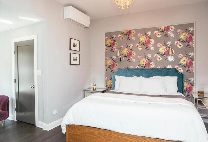 اتاق استاندارد با تخت بزرگ, Wicker Park Inn