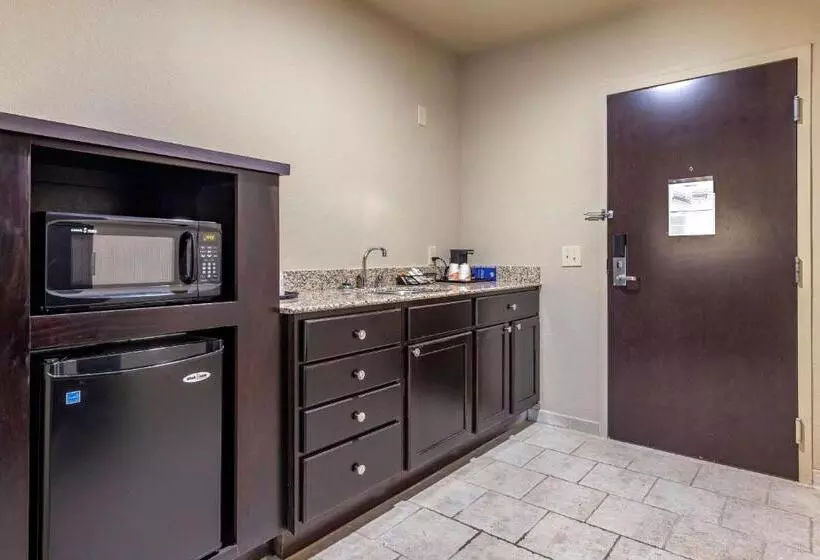 身障者適用クイーンサイズベッドルーム, Comfort Inn Bentonville  Crystal Bridges