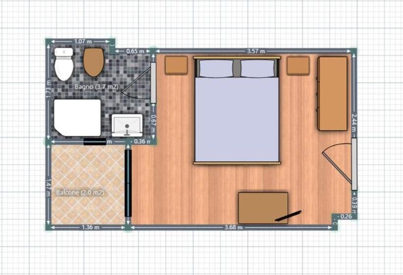 غرفة قياسية, Olympic
