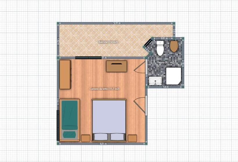 غرفة كومفورت ثلاثية, Olympic