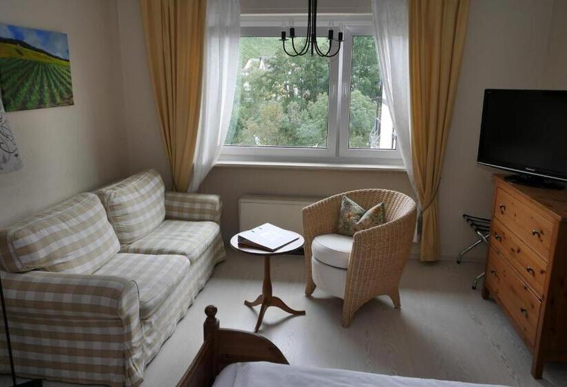 带1个卧室带花园景观的公寓, Weingut & Gästehaus Engelmann Schlepper