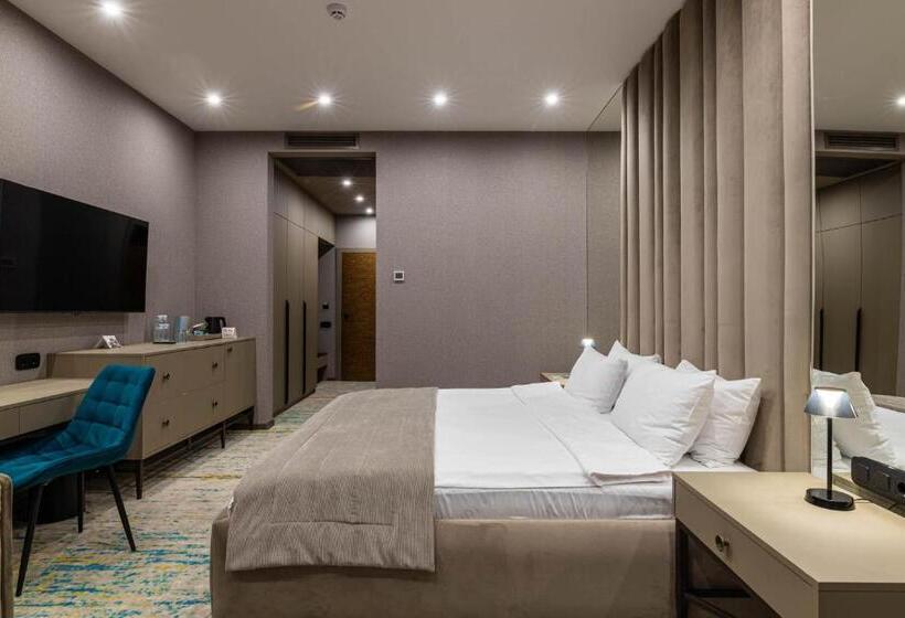 اتاق استاندارد با بالکن, Crona Spa Karpaty