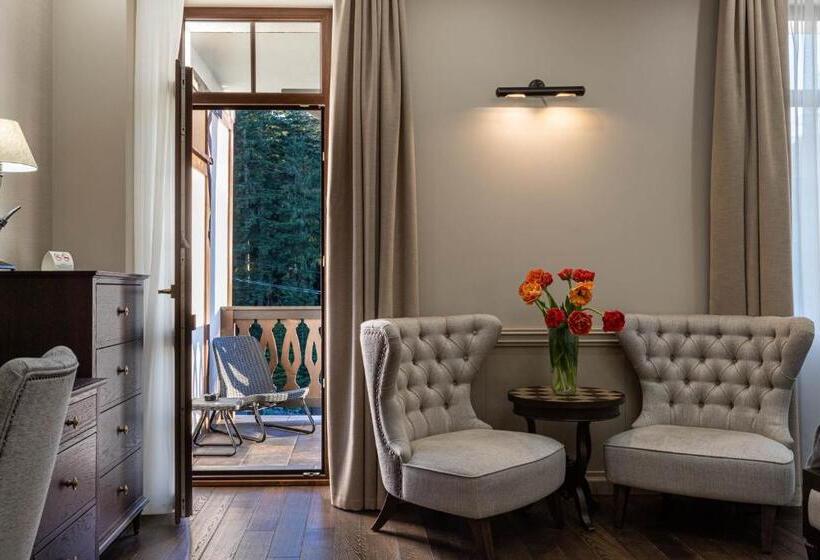 اتاق لوکس با بالکن, Crona Spa Karpaty