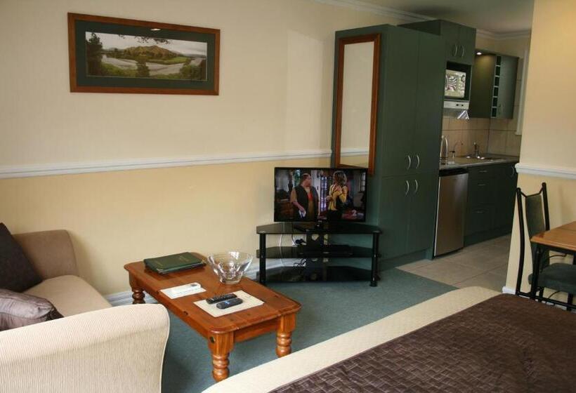 스탠다드 스튜디오 퀸 침대, Alpine Springs Motel