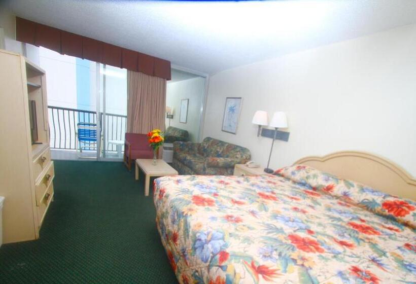 带2个双人床的标准工作室, Boardwalk Beach Resort