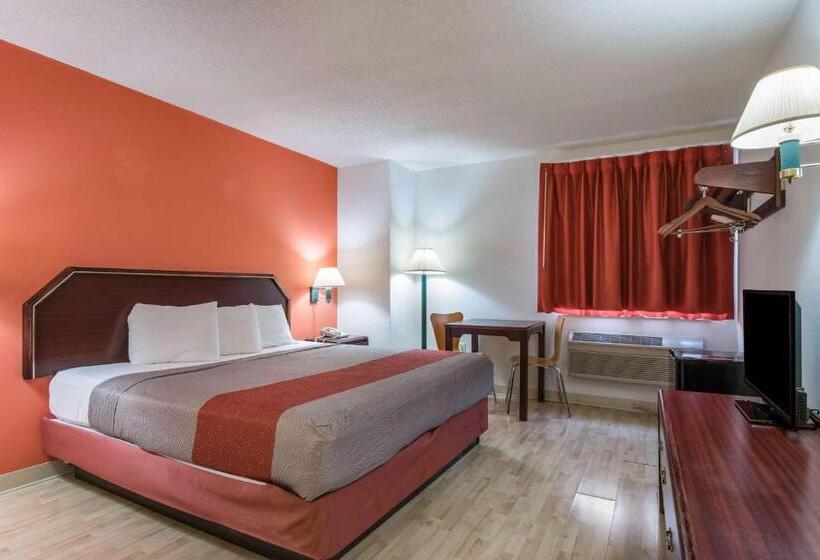 身障者適用キングサイズベッドルーム, Motel 6harrisburg, Pa  Hershey North