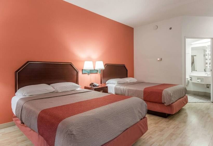 ２ダブルベッドのスタンダードルーム, Motel 6harrisburg, Pa  Hershey North