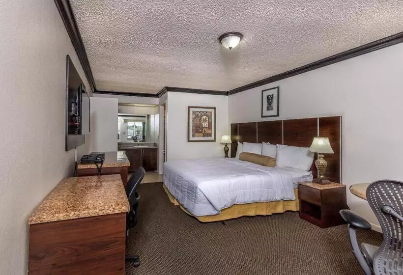 キングサイズベッドのスタンダードルーム, Budget Host Inn Florida City