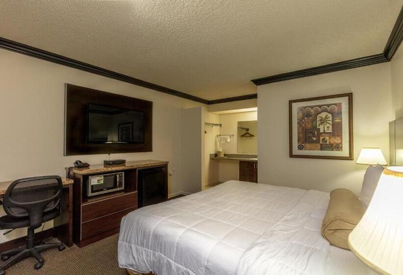 غرفة قياسية سرير كينج لذوى الإحتياجات الخاصة, Budget Host Inn Florida City