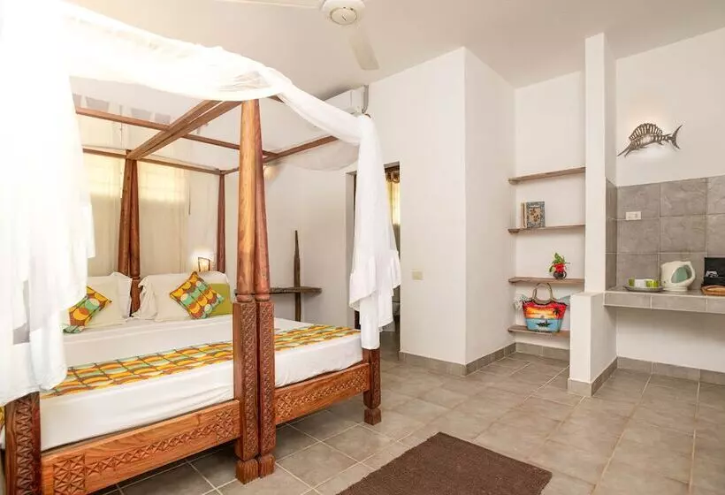 اتاق استاندارد با چشم‌انداز باغ, Mvuvi Boutique Resort