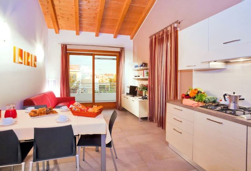 带2个卧室的公寓, Villaggio Laguna Blu
