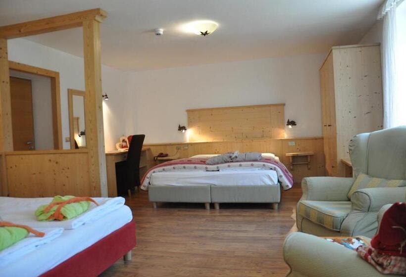 スタンダード４人部屋, Alpenlife Hotel Someda