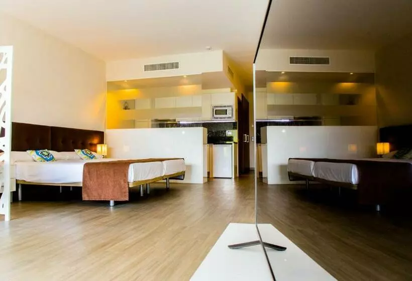 テラス付きスタンダードワンルーム, Bluesea Dimona Suites