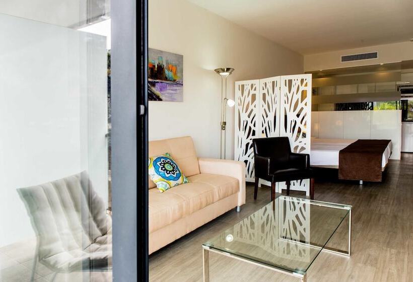 إستوديو قياسى مزودة بتراس, Bluesea Dimona Suites