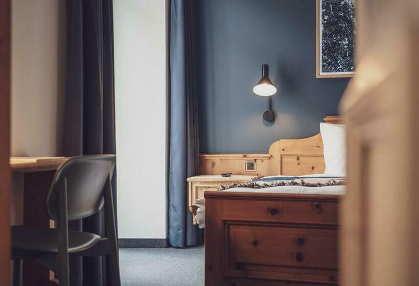 スタンダードシングルルーム, Davoserhof By Mountain Hotels