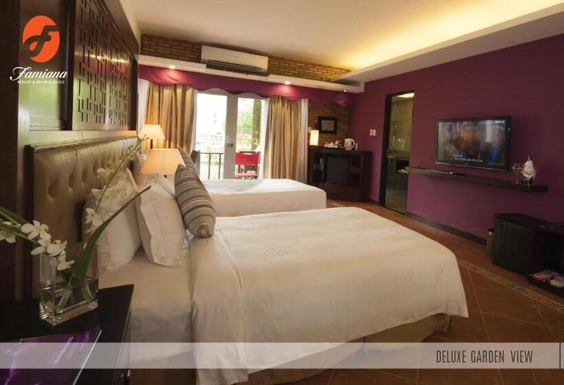 Deluxe Room Garden View, Famiana Resort & Spa Complimentary Airport Shuttle