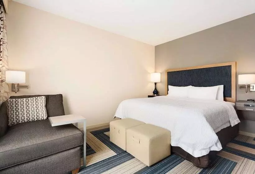 身障者適用キングサイズベッドルーム, Hampton Inn Kennewick At Southridge