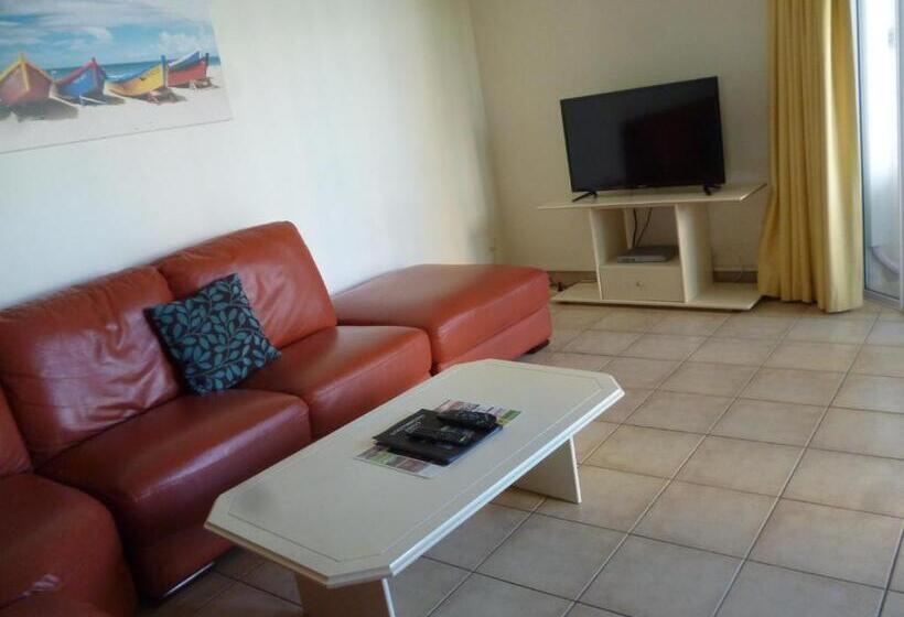 2 Bedroom Family Apartment with Balcony, Le Lavandou Apartments