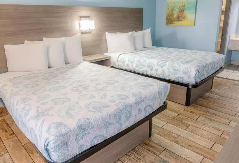 Standard-huone 2 Parivuodetta, Sandcastle Inn