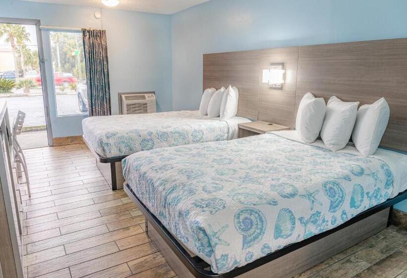 חדר סטנדרט שתי מיטות זוגיות, Sandcastle Inn