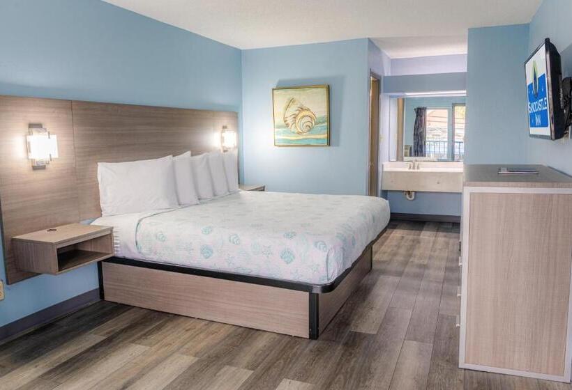 带大床的标准间, Sandcastle Inn