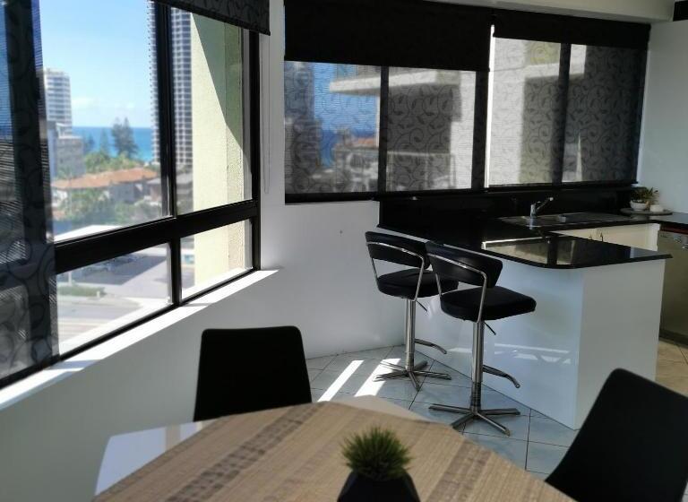 شقة بغرفتي نوم, Surfers Hawaiian Holiday Apartments