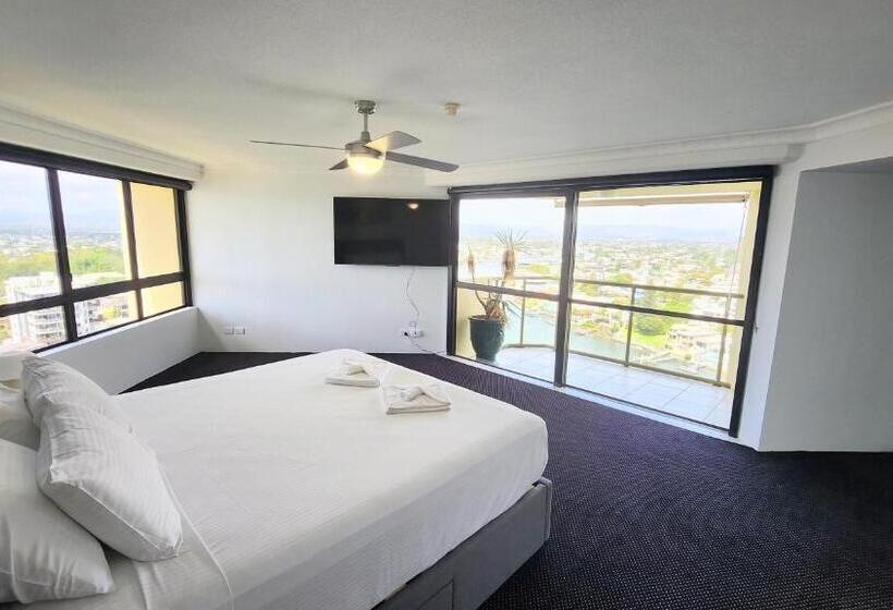 شقة 3 غرف, Surfers Hawaiian Holiday Apartments