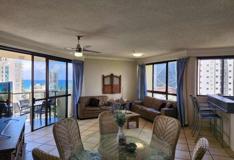 شقة بغرفتي نوم, Surfers Hawaiian Holiday Apartments