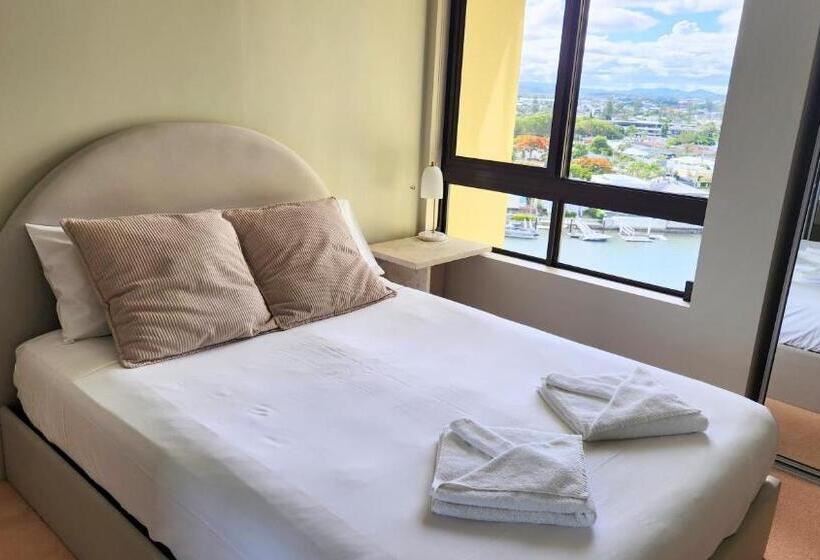 شقة بغرفتي نوم, Surfers Hawaiian Holiday Apartments