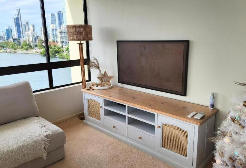 شقة بغرفتي نوم, Surfers Hawaiian Holiday Apartments