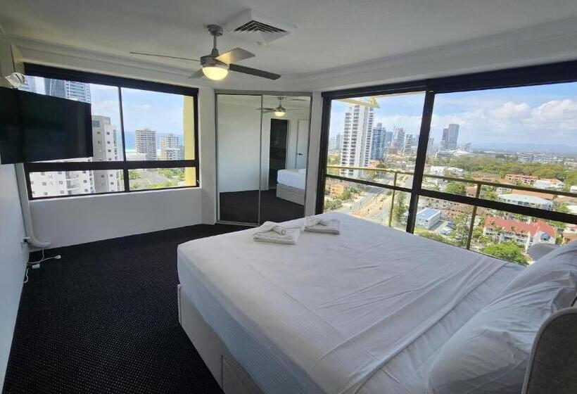 شقة 3 غرف, Surfers Hawaiian Holiday Apartments