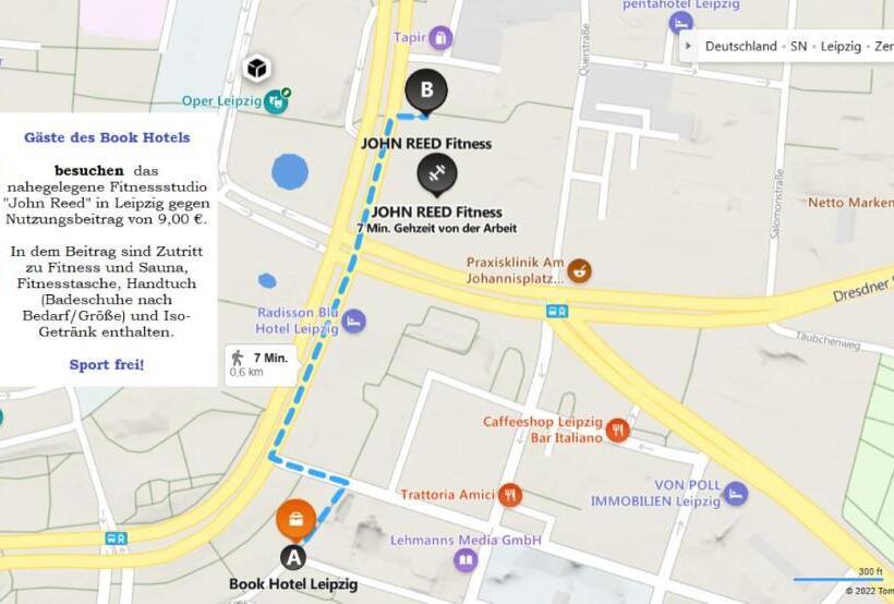 Номер Deluxe с Балконом, Book Hotel Leipzig