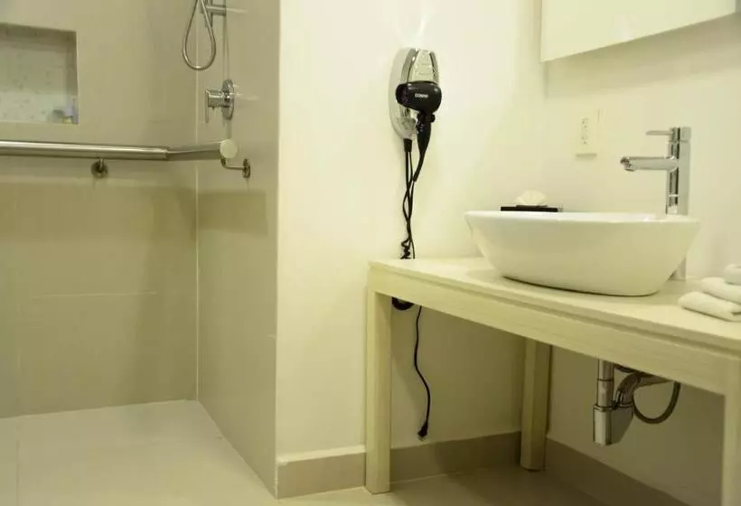 身障者適用キングサイズベッドルーム, Holiday Inn Express Pachuca, An Ihg