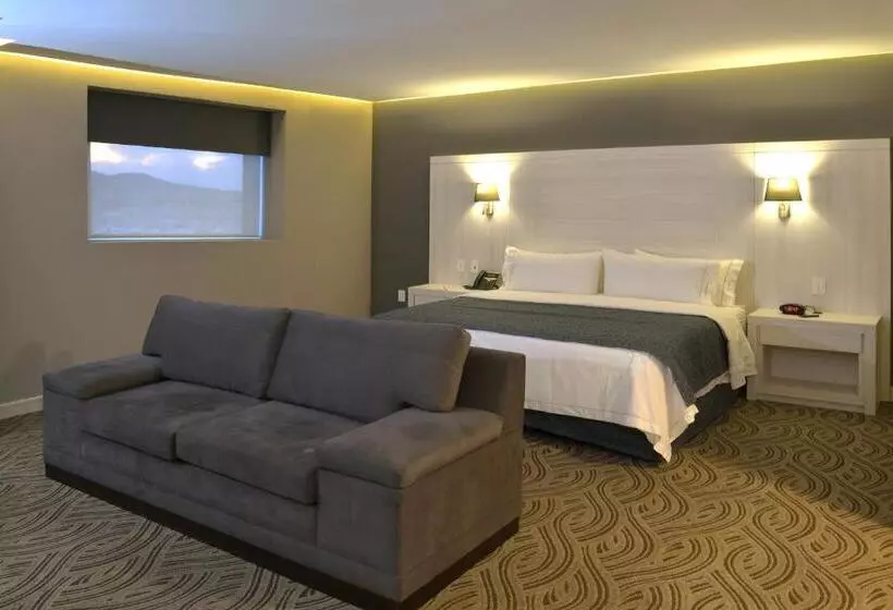 キングサイズベッドのスイートルーム, Holiday Inn Express Pachuca, An Ihg