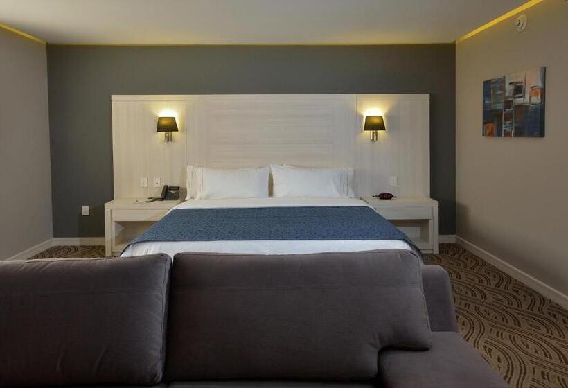 キングサイズベッドのスイートルーム, Holiday Inn Express Pachuca, An Ihg